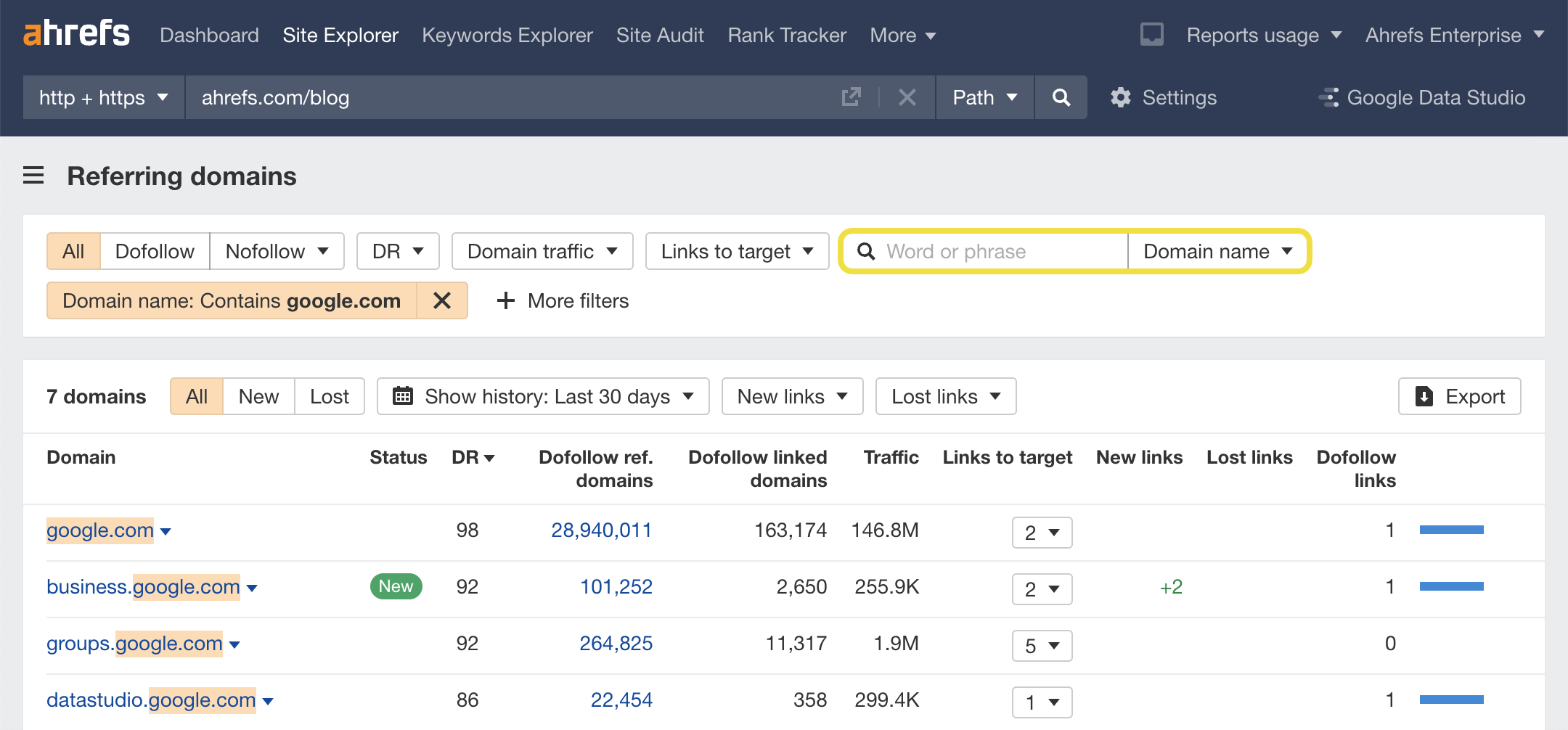 Free Backlink Checker By Ahrefs Check Backlinks To Any Site