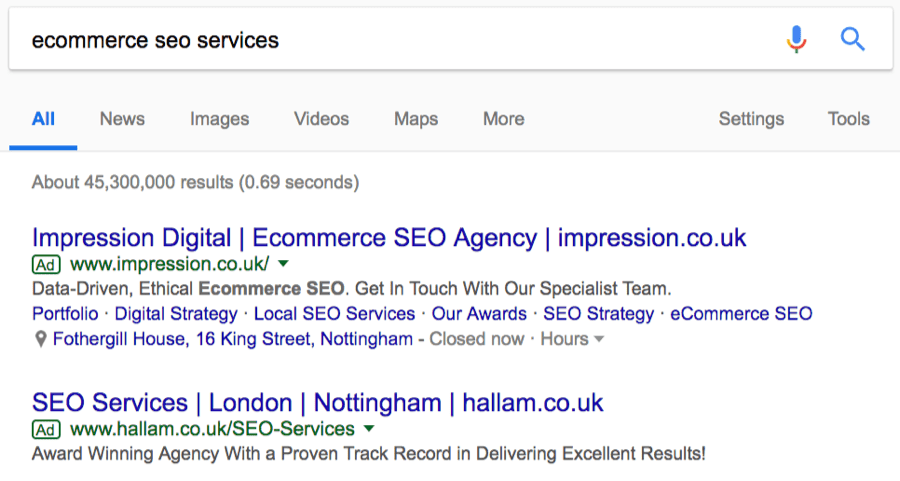 ecommerce seo services