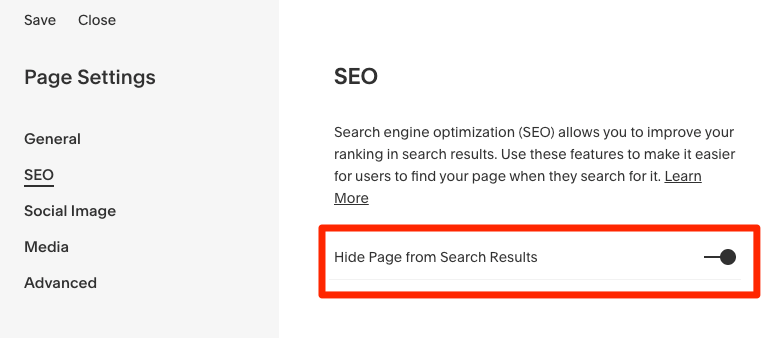 seo squarespace