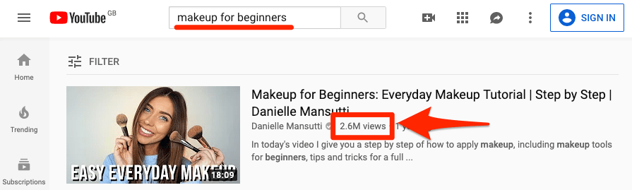 youtube makeup for beginners