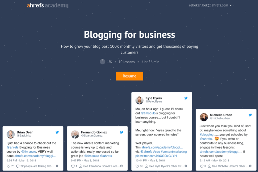 academy bloggingforbusiness