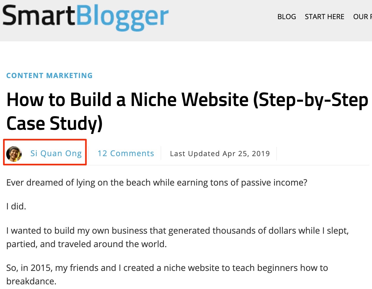 smart blogger guest post
