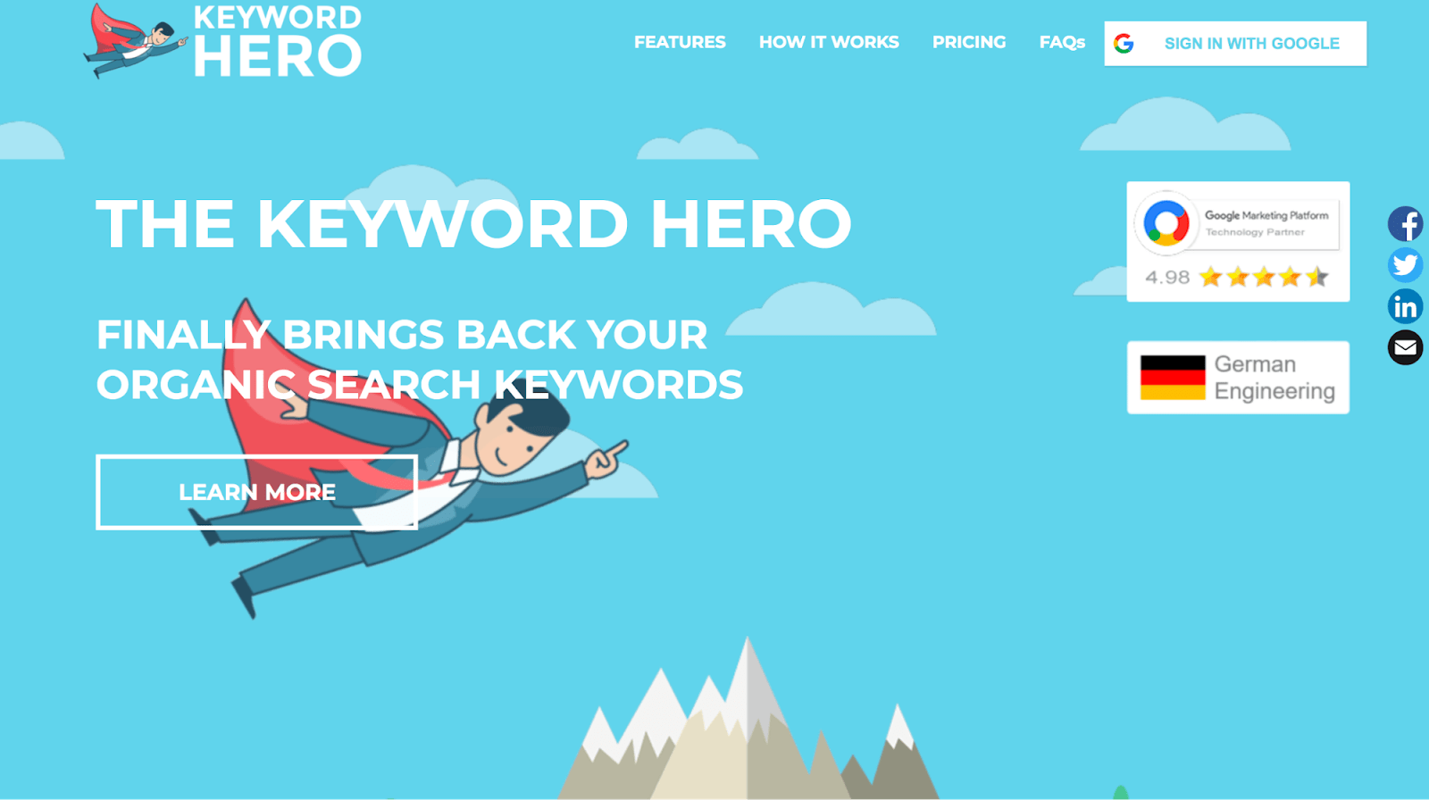 keyword hero