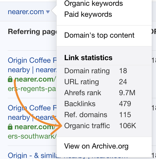 17 seo metrics ahrefs