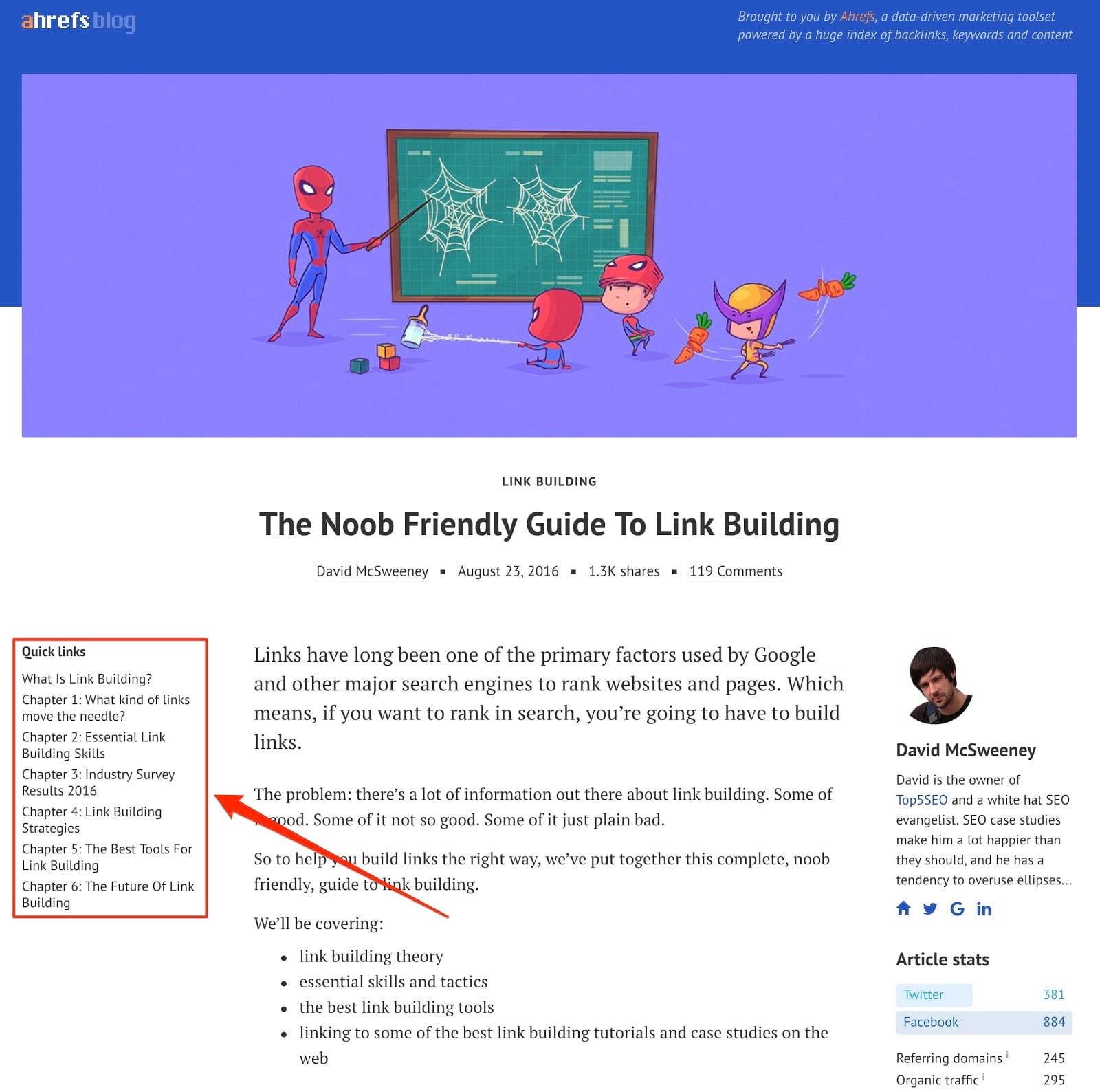The Noob Friendly Guide To Link Building