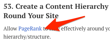 pagerank link