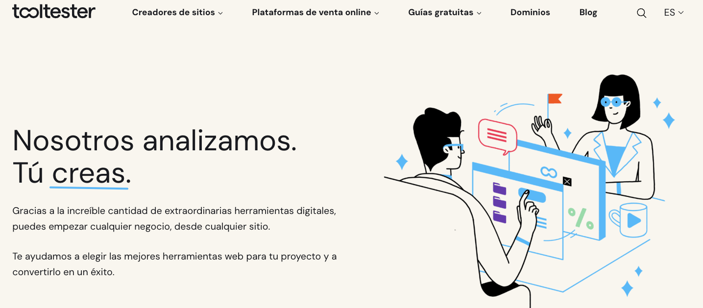 Captura de pantalla de ToolTester