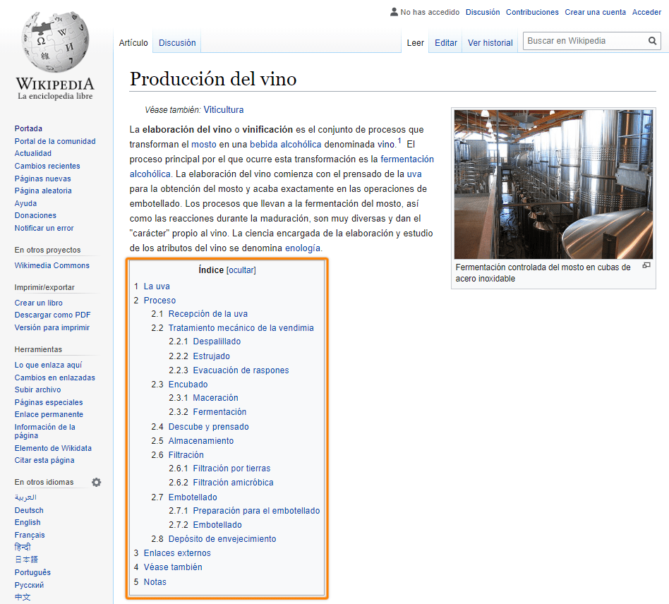 Content Hub Producci n del Vino Wikipedia