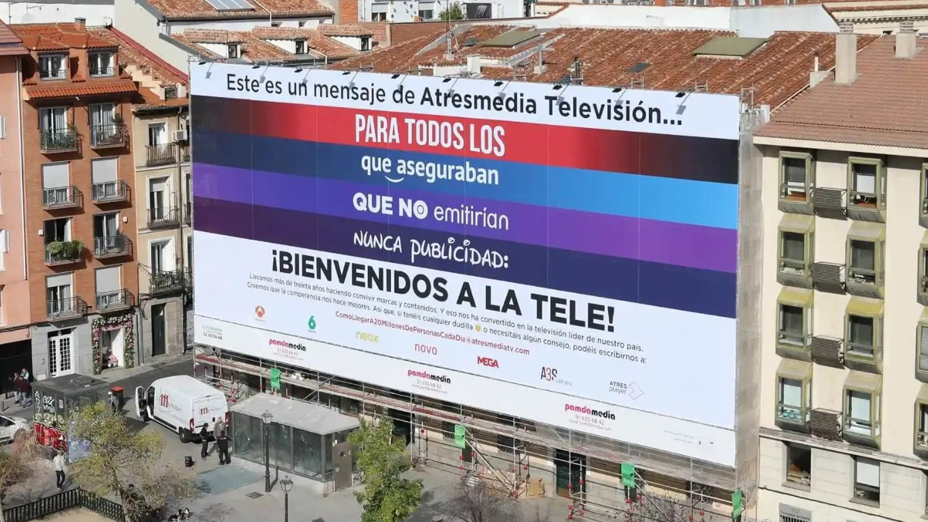 Espectacular de Atresmedia Televisión en Madrid