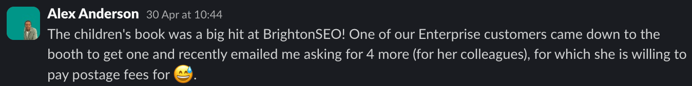 Comentarios de los clientes sobre el libro infantil. 