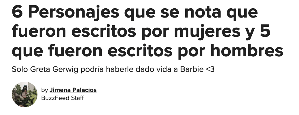 Captura de pantalla de BuzzFeed en español