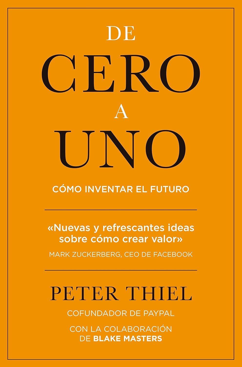 Libro De Cero a Uno