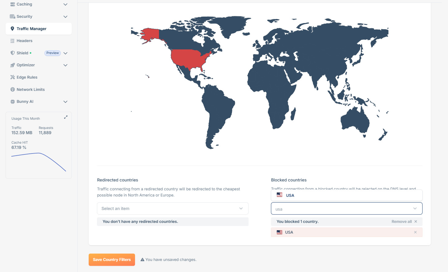 Bloqueo de CDN