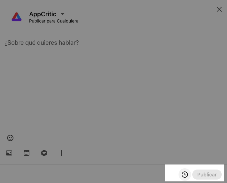 Programar en página de empresa en LinkedIn