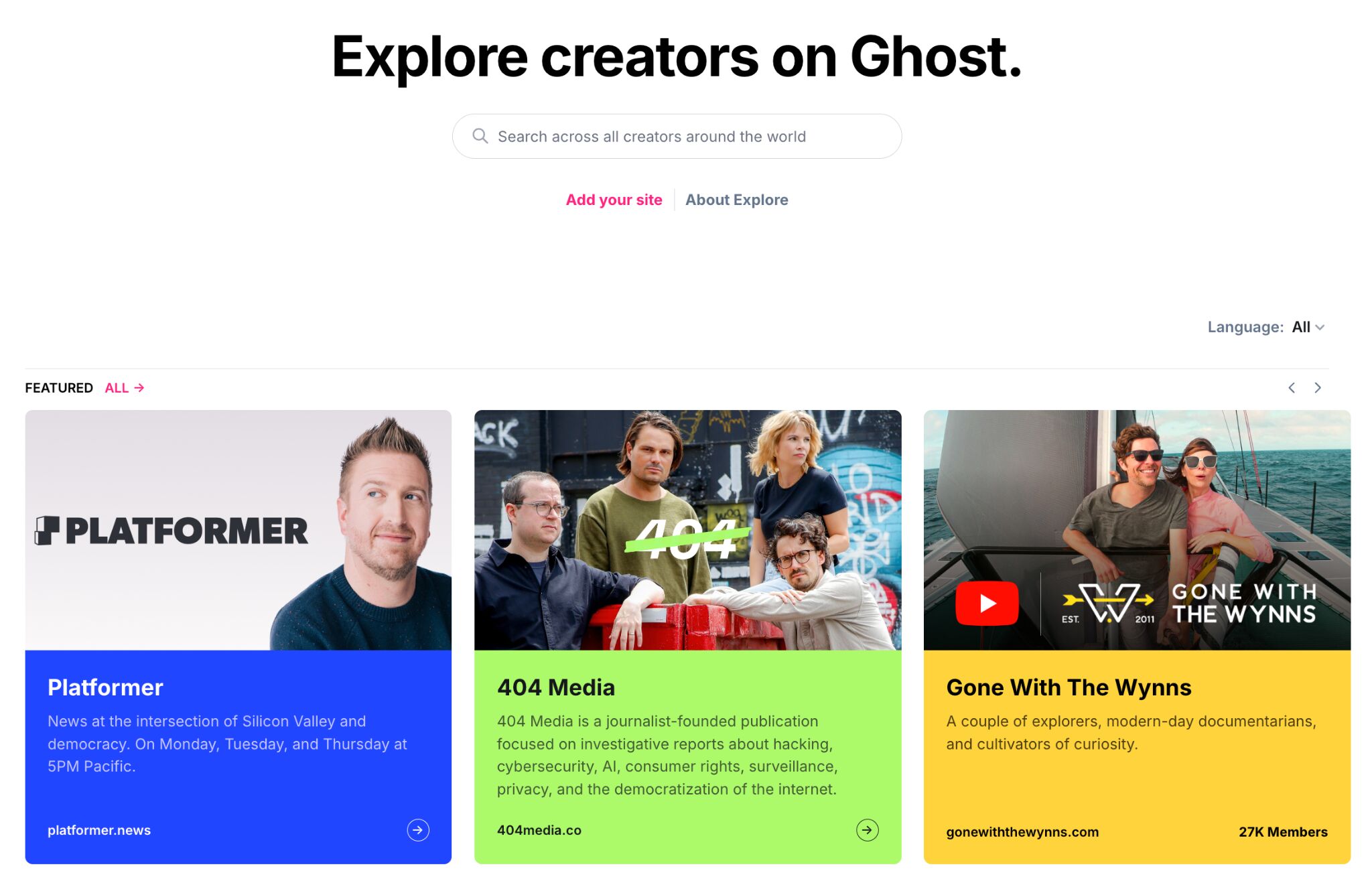 Ejemplo de una comunidad. 