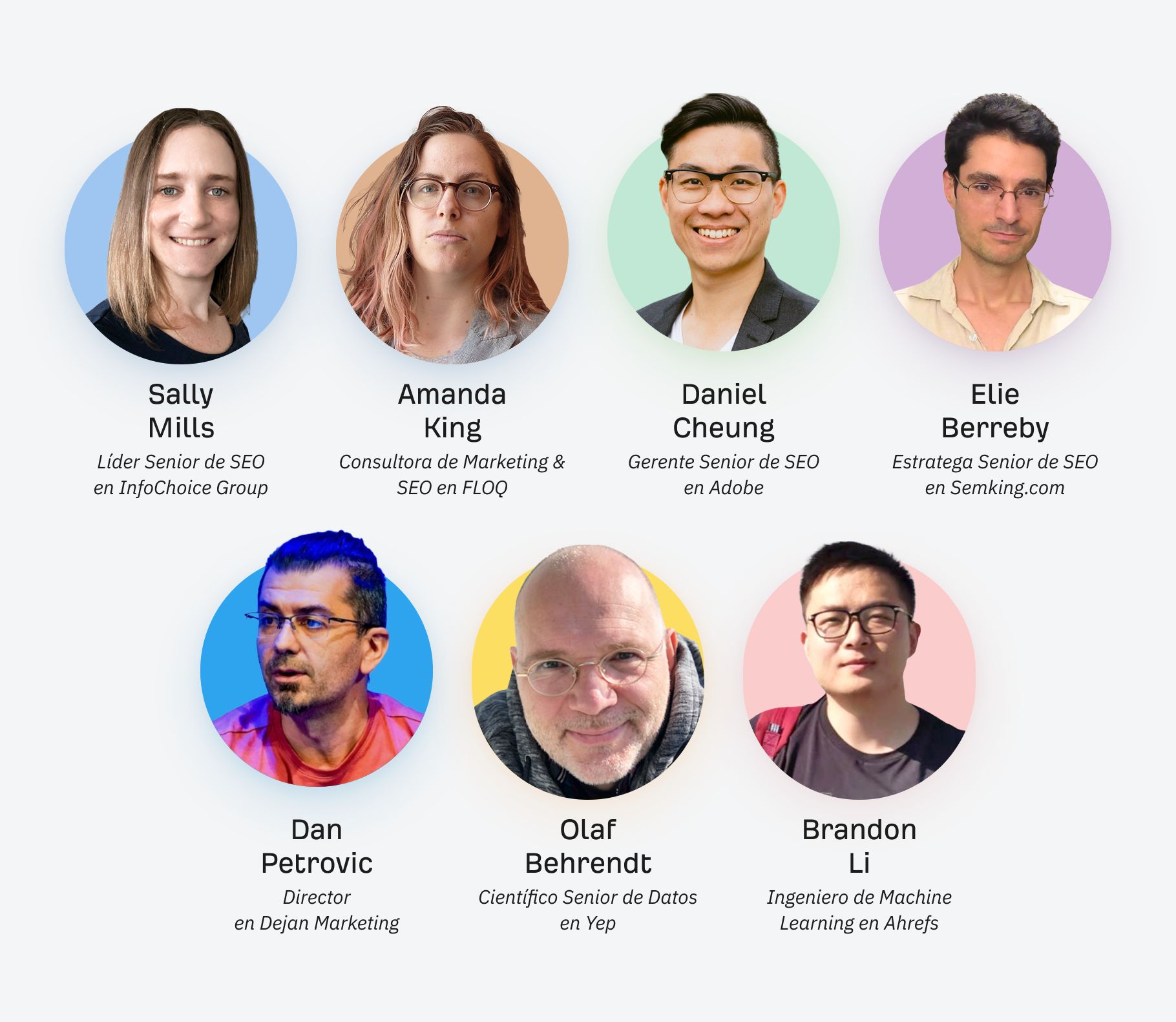 Nuestro grupo experto de SEOs