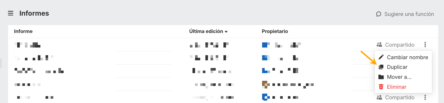 Carpetas + duplicación de widgets
