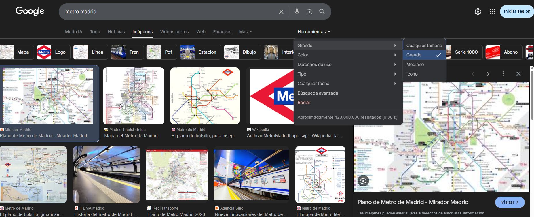 Limitando la calidad de imagen en Google imágenes con referrer