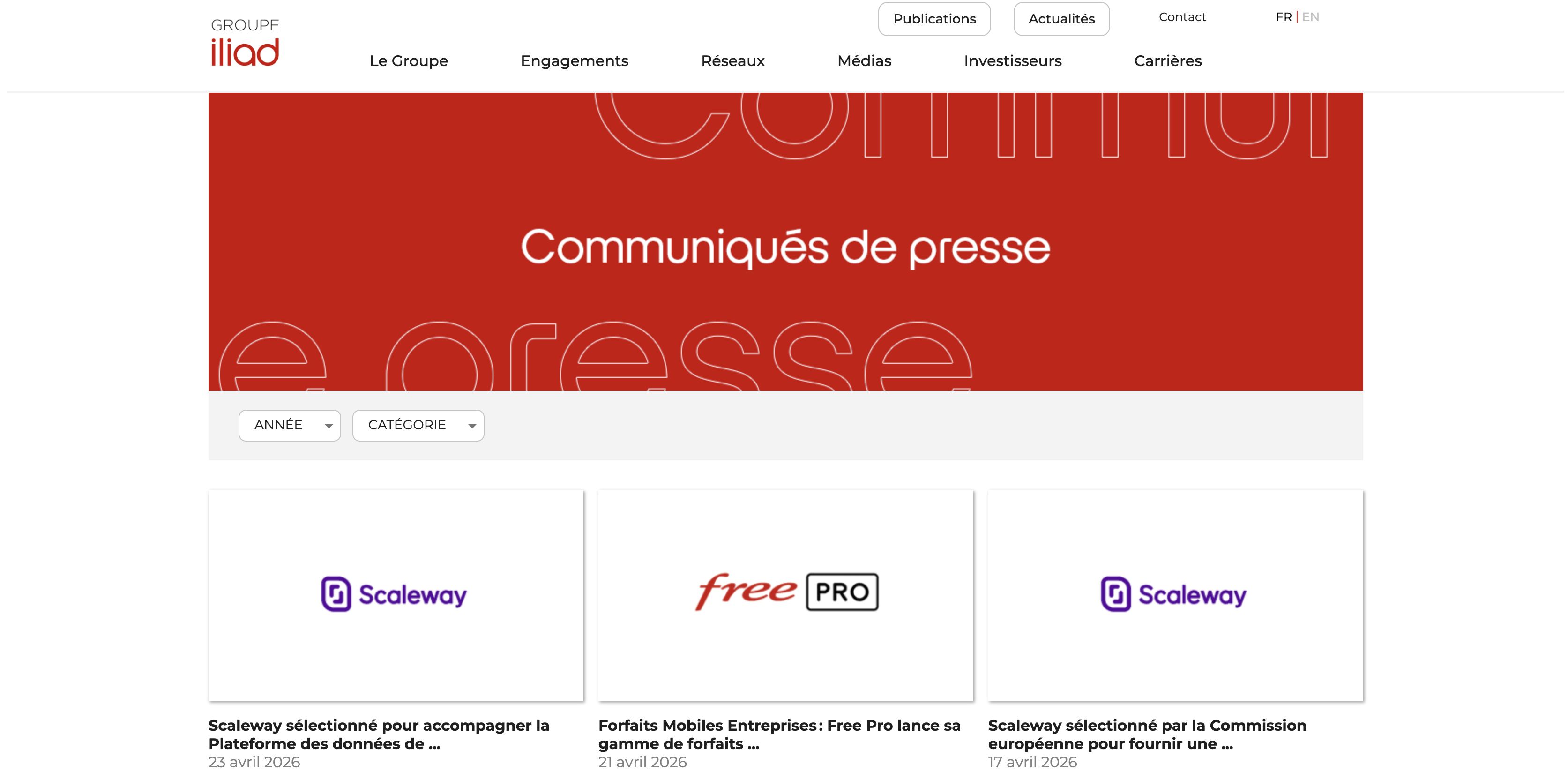 news-room-espace-dedie-communiques-de-presse-sur-site-corporate-exemple-illiade