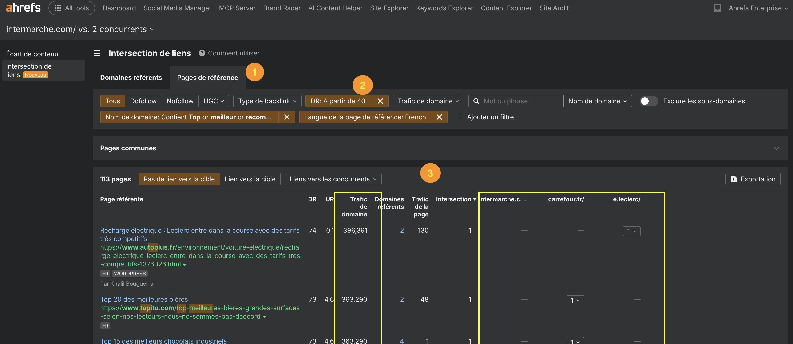 trouver opportunites backlinks tuto ahrefs