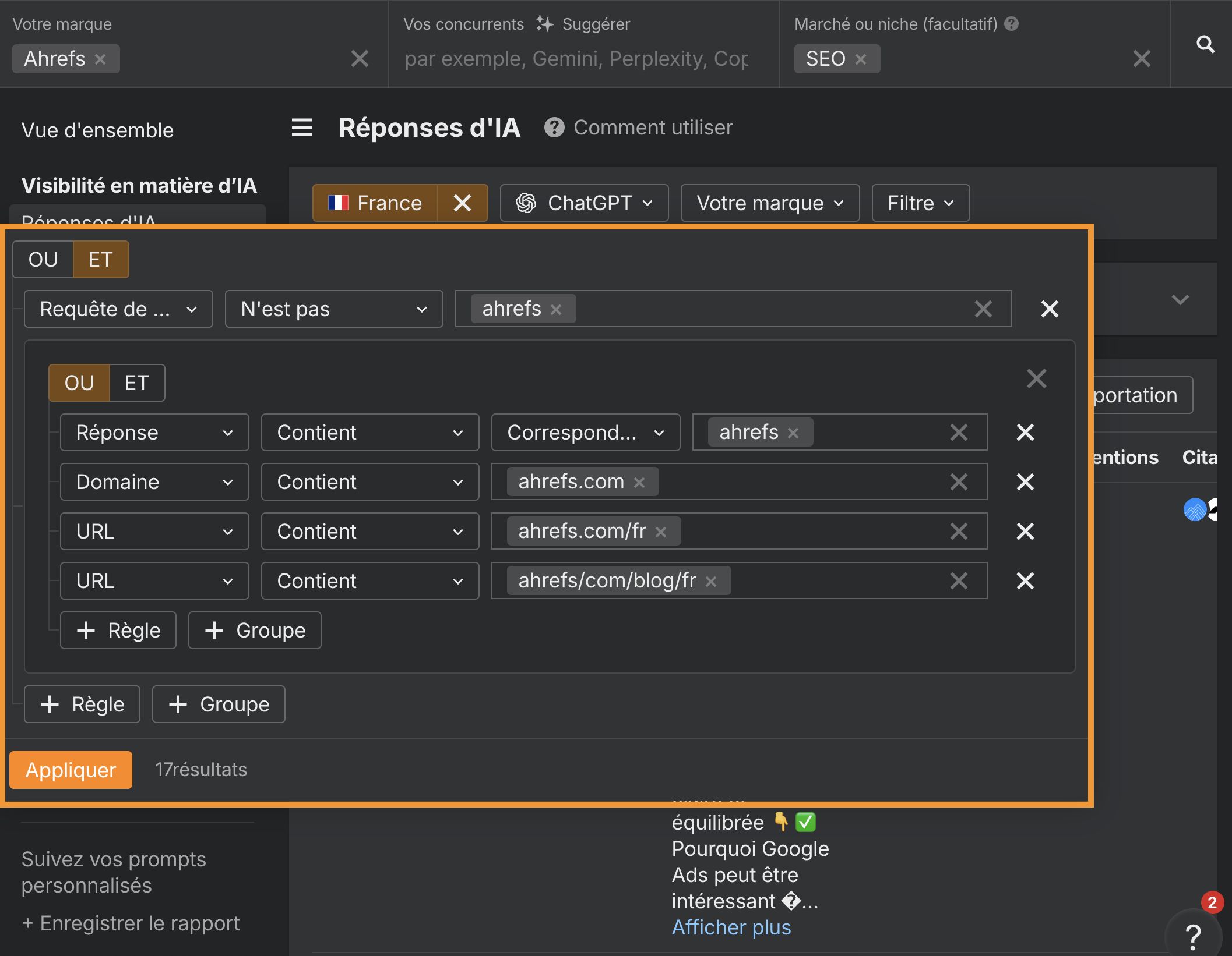 trouver-requetes-ia-sans-sa-marque-dans-prompt-mais-dans -mentionnee-filtres-ahrefs-exemple