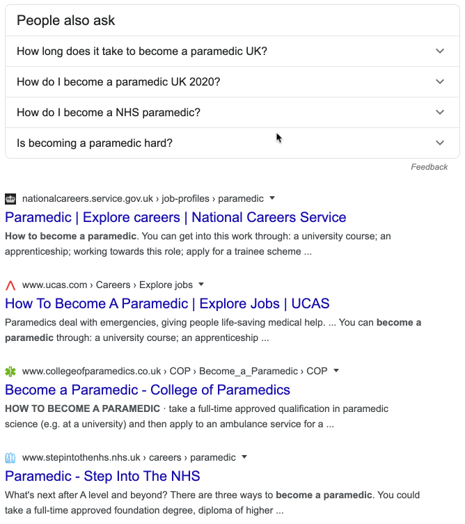 Les questions PAA se multiplient à l'infini à chaque clic