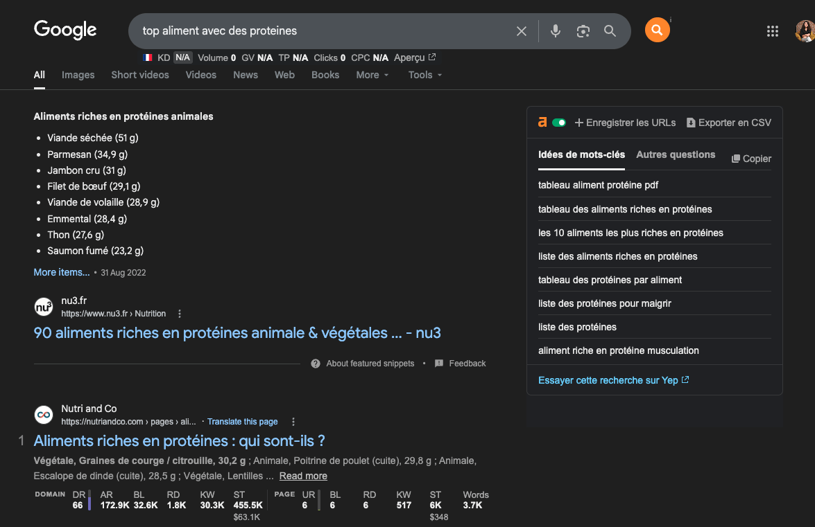 serp-avec-featured-snippet