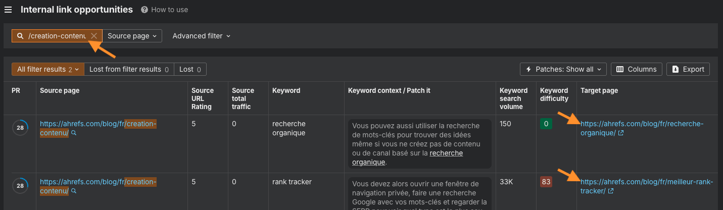 trouver-opportunites-maillage-interne-avec-ahrefs