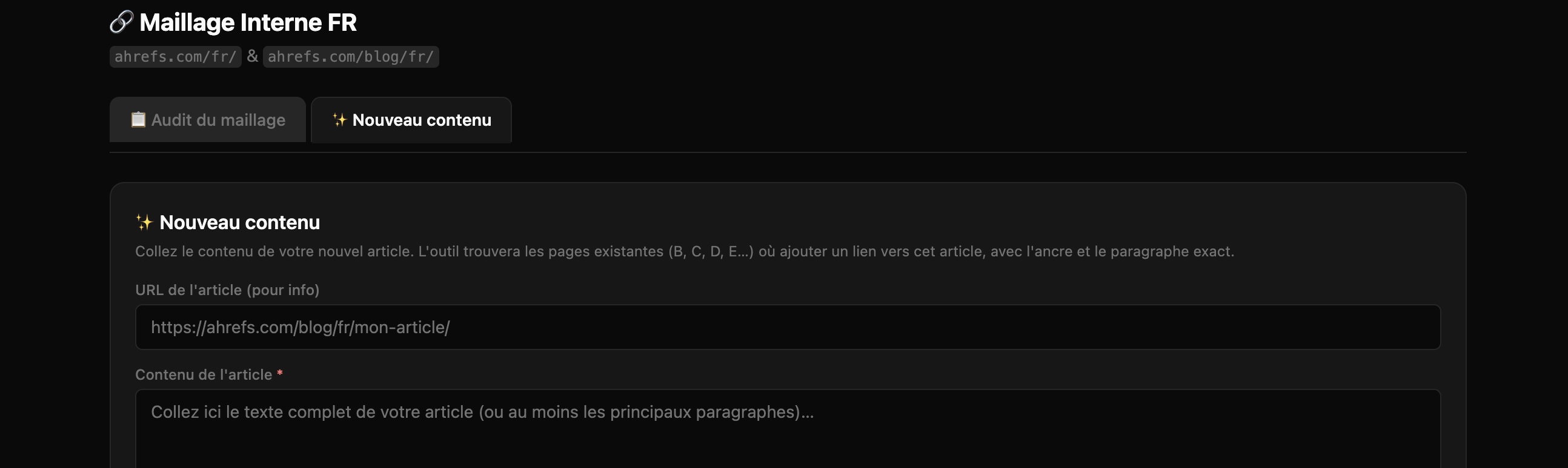 Agent A disponible en français pour automatiser la création de contenu SEO, la recherche de mots-clés et les workflows éditoriaux avec Ahrefs et Linear