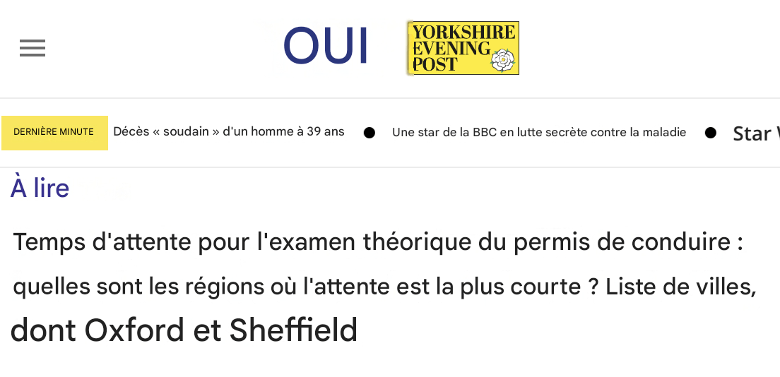 exemple journaux locaux