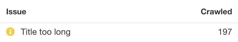 Balise titre trop longue 
