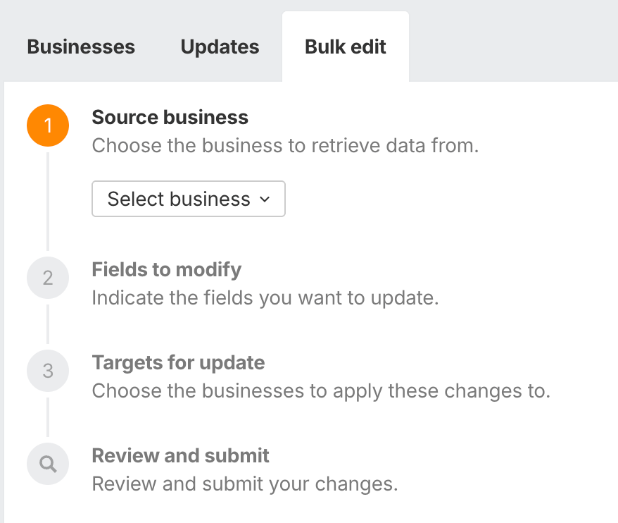 Modifications en masse GBP Monitor Ahrefs