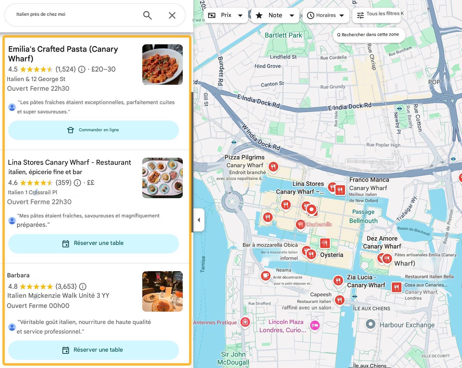 SEO google maps