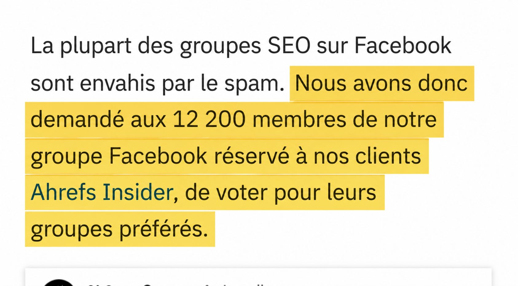 Utilisation de données concrètes pour un article de blog 