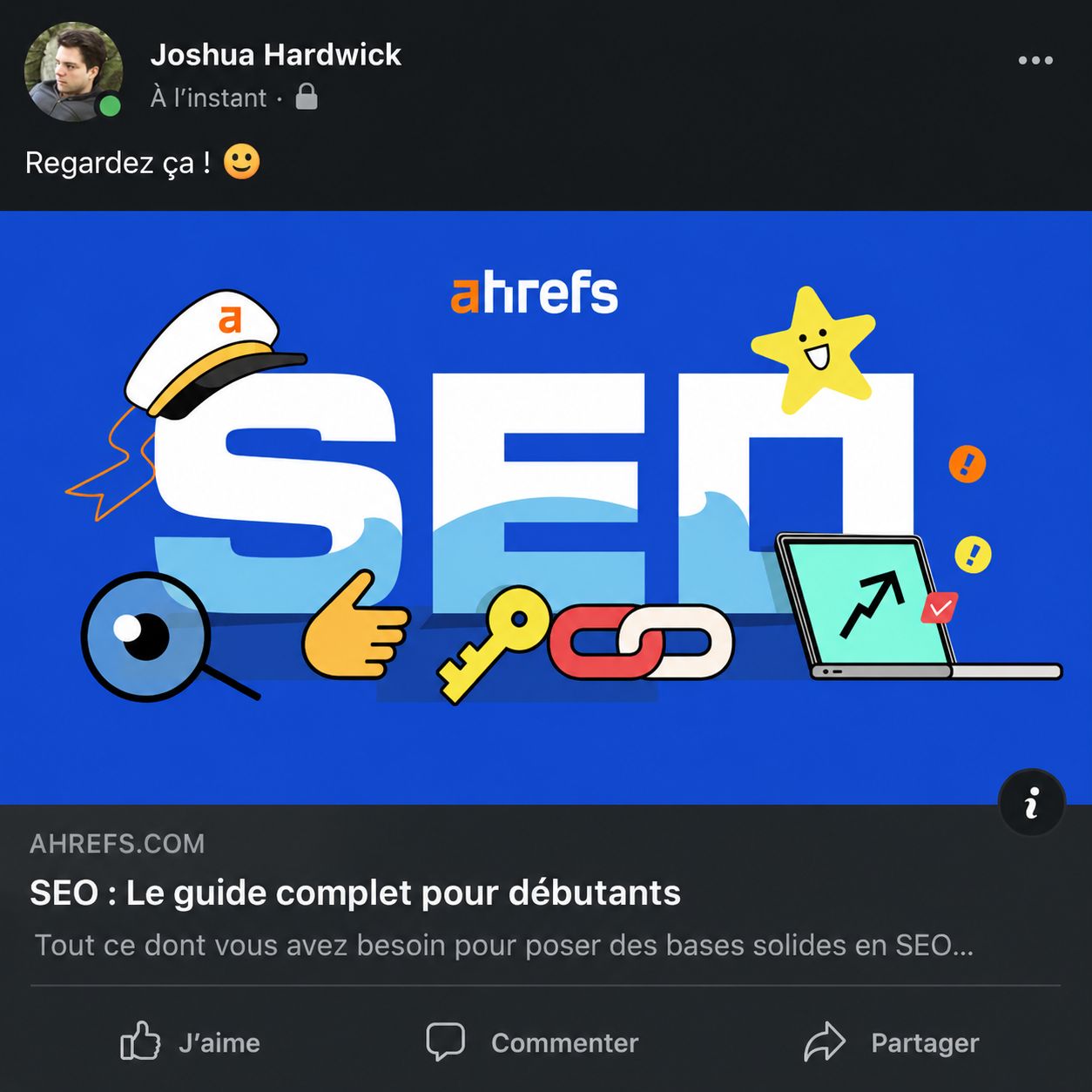 Balise titre version réseaux sociaux