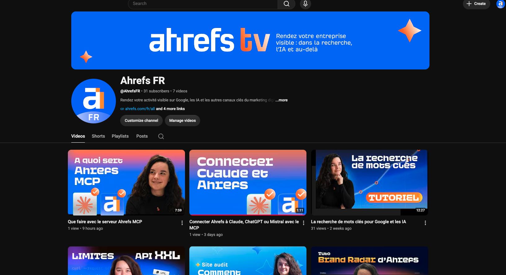youtube-france-ahrefs