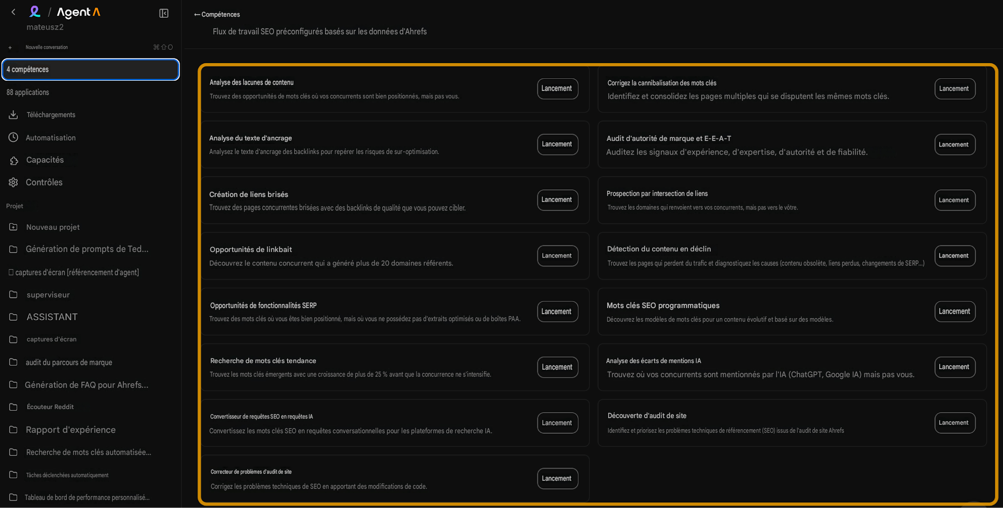 Agent A Ahrefs