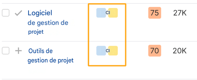 exemple "logiciel gestion de projets"