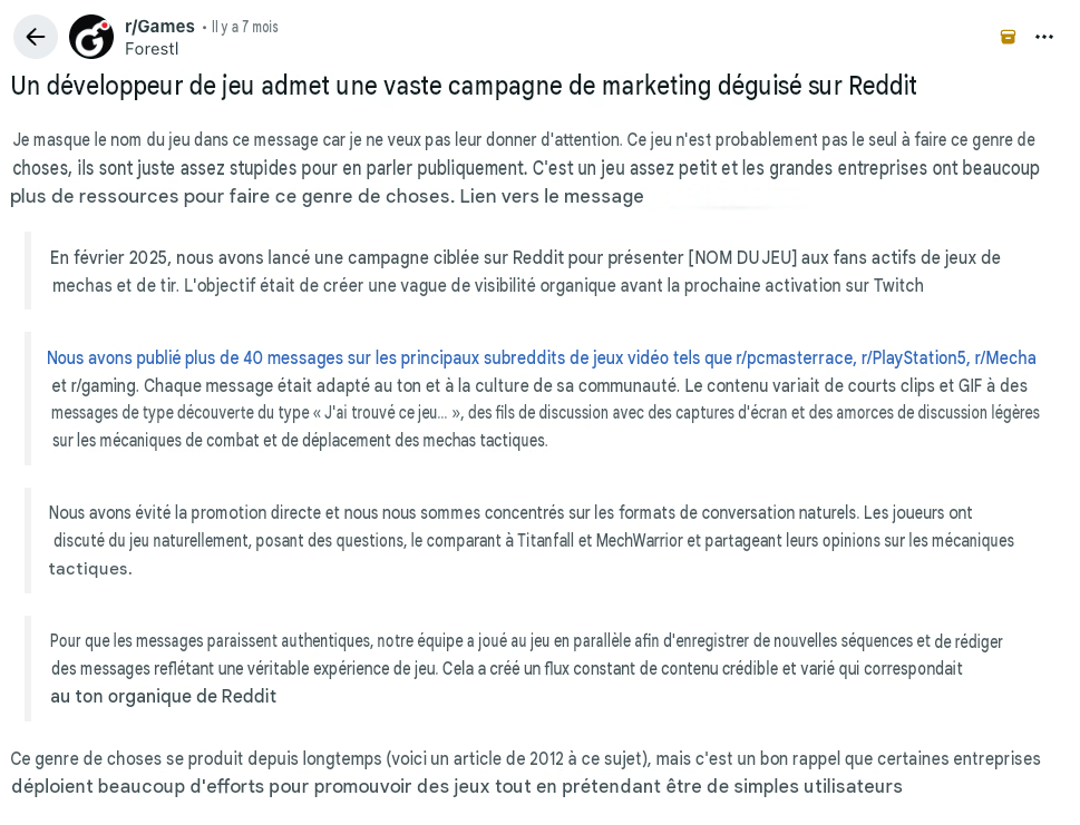 exemple campagne faux témoignages