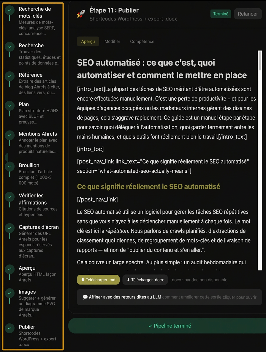 workflow-ahrefs-contenu-automatisation-avec-letaido