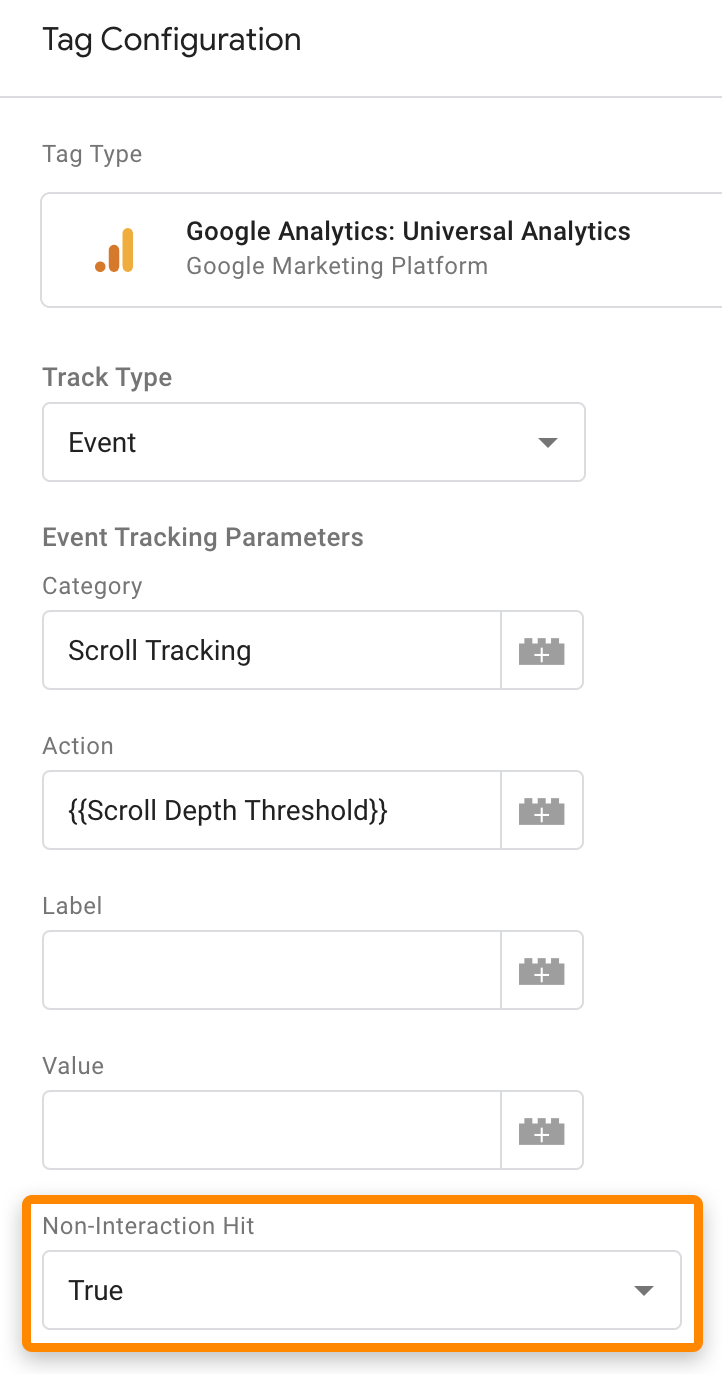 4 event interaction settings