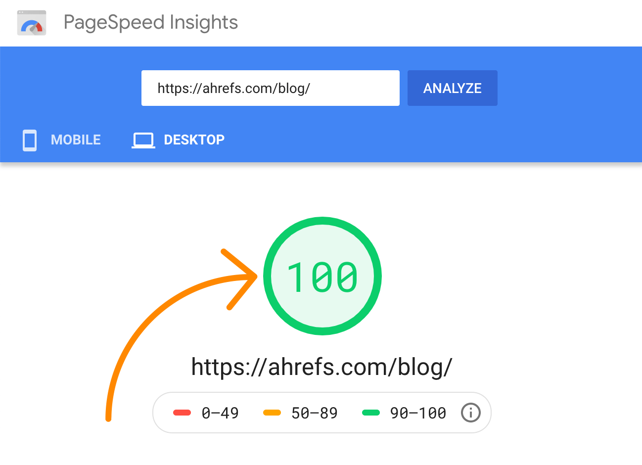 2 pagespeed insights