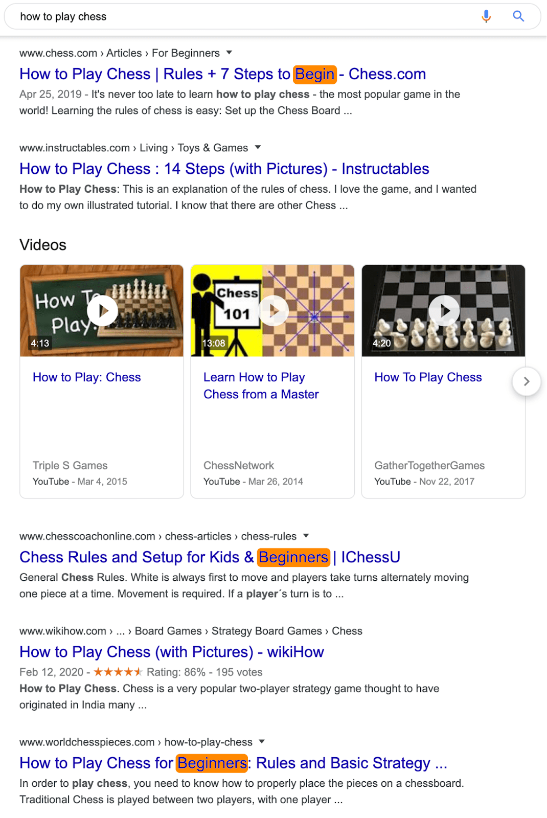 9 how to play chess serp