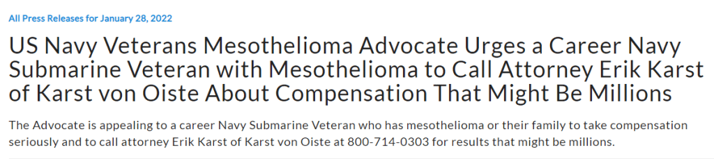 リンク構築だけを目的に、価値のない話題で頻繁にプレスリリースを発行している企業の例を示す図
