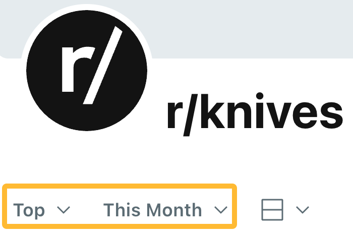  r/knives での今月のトップ