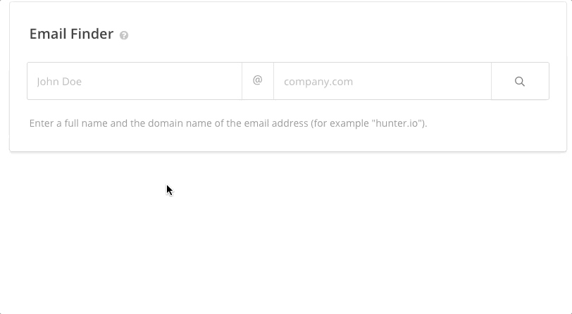 メールアドレス検索（検出）サービス画面