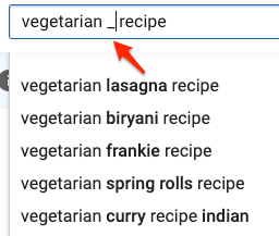 アンダースコア (_) を使用した画面