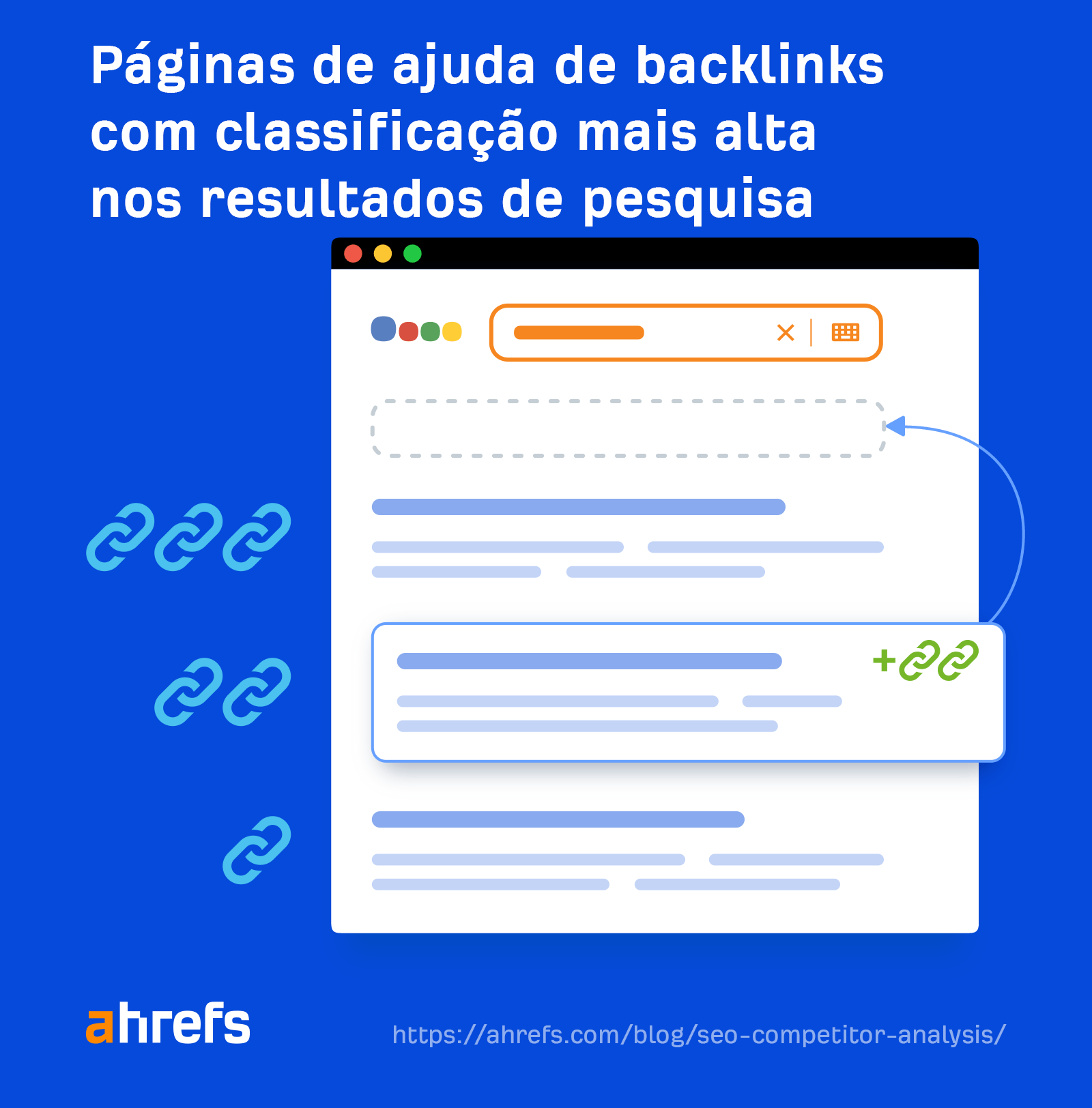 Backlinks help pages rank higher in search results