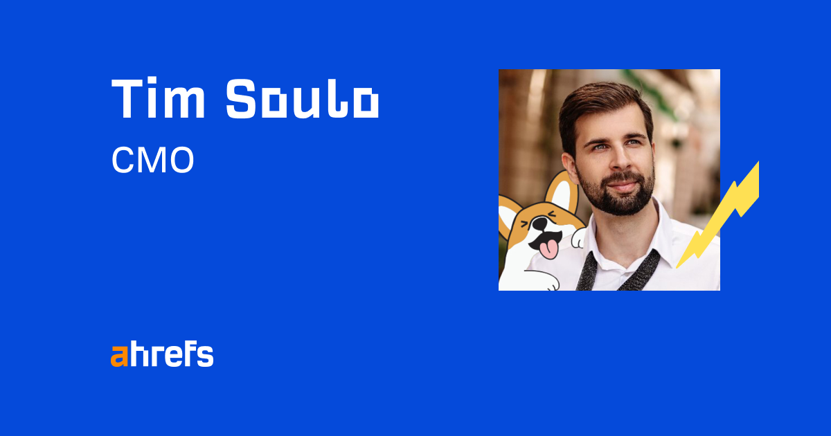 Soulo, Author SEO Blog by Ahrefs