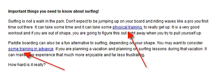 Article Link Example